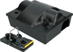 HPC Voerdoos – Lokdoos Voor Muizen En Ratten – Met Kinderslot – Voor Gebruik Met Muizen- En Rattengif Of Vallen – Vast Te Plaatsen – Ook Geschikt Voor Het Monitoren Van Muizen En Ratten – Inclusief Rattenklem + Sleutel - 23.5x19.5x10.5cm -Tuinverzorgings Winkel 1200x853 2