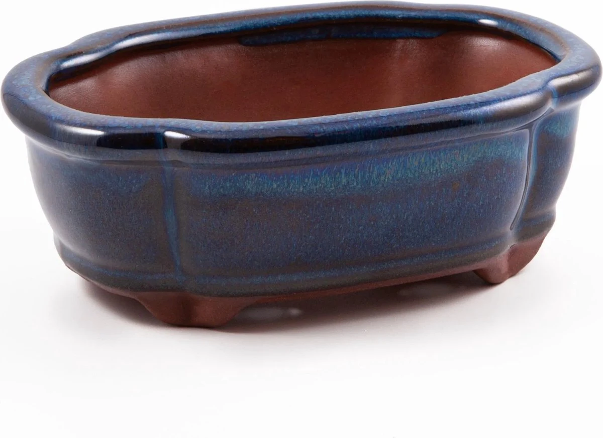 Happy Seed Keramieken bonsai pot (schaal) - Marine blauw - geglazuurd Happy Seed Keramieken Bonsai Pot (schaal) - Marine Blauw - Geglazuurd -Tuinverzorgings Winkel 1200x873 5