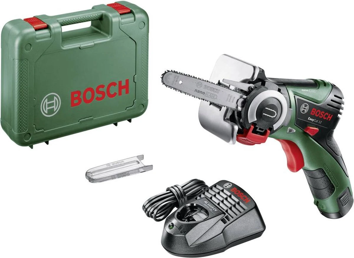Bosch EasyCut 12 Accu microkettingzaag - Met 1 x 12 V accu en lader Bosch EasyCut 12 Accu Microkettingzaag - Met 1 X 12 V Accu En Lader -Tuinverzorgings Winkel 1200x877 3