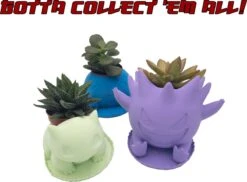 Azhora Pokémon Gengar Bloempot - Inclusief Opvangschaal - Lichtpaars -Tuinverzorgings Winkel 1200x883 3