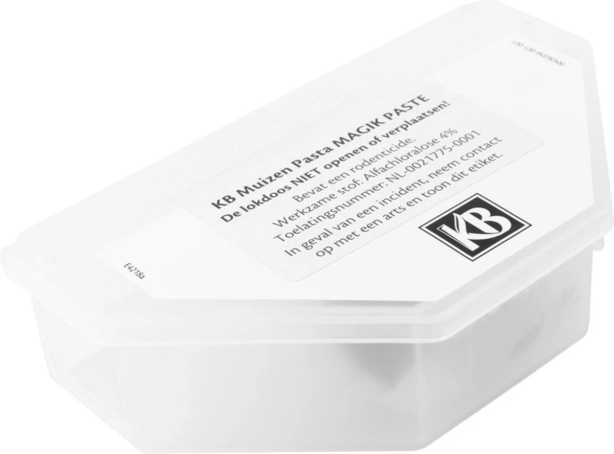 KB Home Defense Muizenlokdoos Magik Paste (pasta) - Muizenval - Muizen pasta (10g) voldoende voor 70 muizen - 1 stuk - Muizengif - Werkt binnen 24 uur KB Home Defense Muizenlokdoos Magik Paste (pasta) - Muizenval - Muizen Pasta (10g) Voldoende Voor 70 Muizen - 1 Stuk - Muizengif - Werkt Binnen 24 Uur -Tuinverzorgings Winkel 1200x888 7
