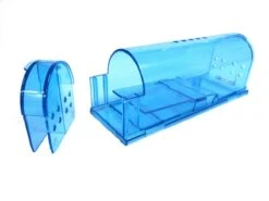 Diervriendelijke Muizenval: Multi Use Trap Blauw - 100% Pakkans - Sterke Muizenval - Muizenverjager - Voor Binnen En Buiten - Levend Muizen Vangen - Ongedierteval - Ongediertebestrijding -Tuinverzorgings Winkel 1200x900 60
