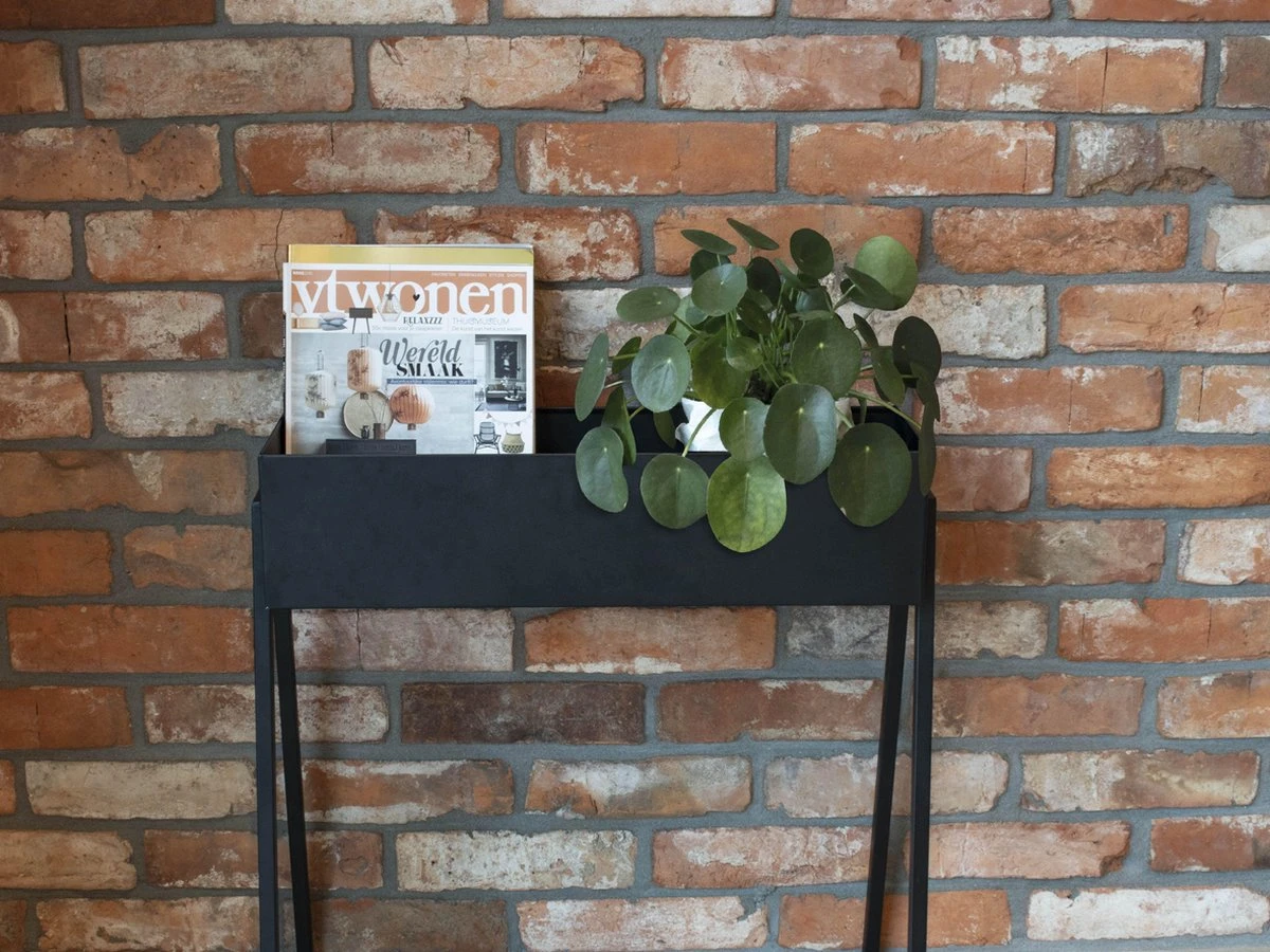 Gusta - Plantenbak - Zwart - 58x18x63cm Gusta - Plantenbak - Zwart - 58x18x63cm -Tuinverzorgings Winkel 1200x900 91