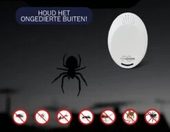 Merkloos Forgoods Ultrasone Muizenverjager En Ongedierte Verjager - Muizenverjager - Pest Reject - (4 Stuk Wit) - Ook Verkrijgbaar In Zwart -Tuinverzorgings Winkel 1200x933 5