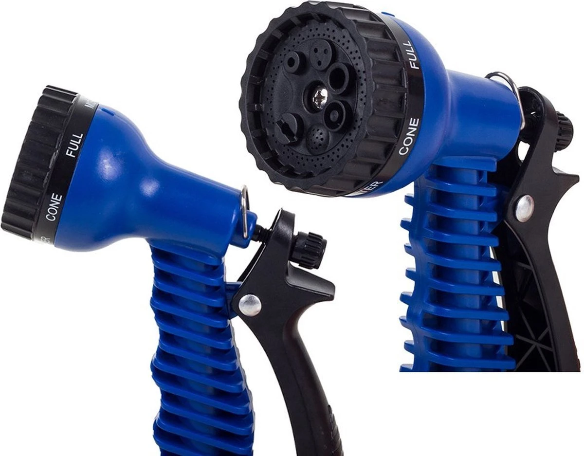 Uitrekbare Tuinslang tot 15 Meter - Tuinsproeier met 7 verschillende standen - Tuin Besproeien - Sproeikop - Blauw - Flexibel Elastisch Uitrekbare Tuinslang Tot 15 Meter - Tuinsproeier Met 7 Verschillende Standen - Tuin Besproeien - Sproeikop - Blauw - Flexibel Elastisch -Tuinverzorgings Winkel 1200x937 6
