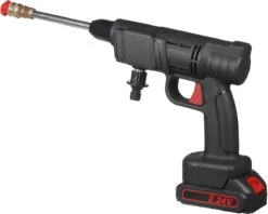 Merkloos Drillpro Elektrische Accu - Hogedrukreiniger - 30Bar - Multifunctioneel Mondstuk - Draagbaar Oplaadbaar Snoerloos - Zwart -Tuinverzorgings Winkel 1200x960