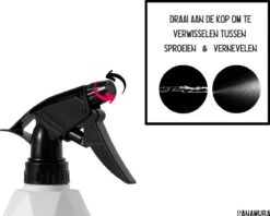 Hanamura Plantenspuit – Sprayflacon – Waterverstuiver – Wit – 600ml -Tuinverzorgings Winkel 1200x963 6