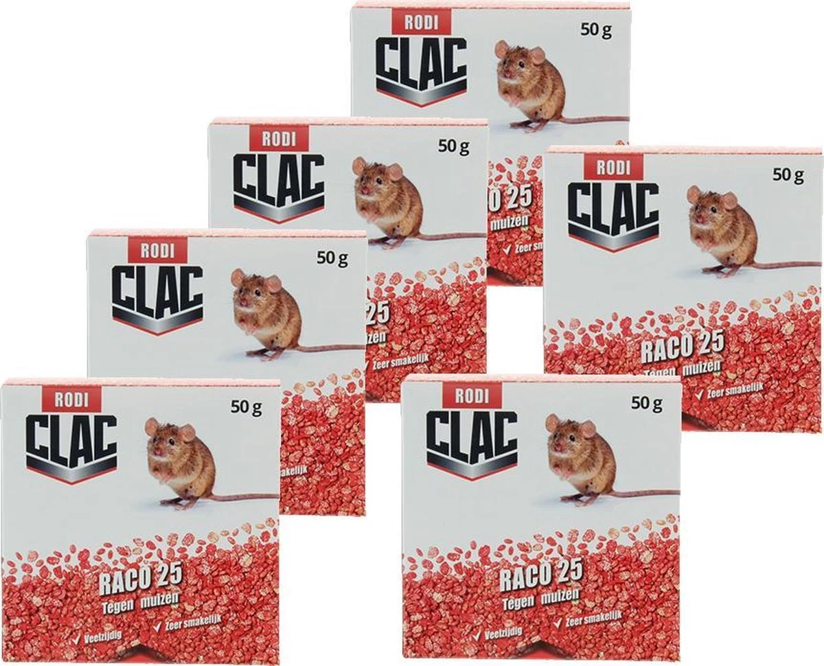 VOORDEEL PAK: 6 stuks Raco graan - muizenkorrels 50gr - totaal 300gr muizengif VOORDEEL PAK: 6 Stuks Raco Graan - Muizenkorrels 50gr - Totaal 300gr Muizengif -Tuinverzorgings Winkel 1200x970 4