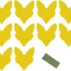 Biogroei Decoratieve Vangplaatjes - 10 Stuks - Tegen Rouwvliegjes, Trips, Witte Vlieg En Bladluis