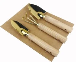 Botang 3-delige Metalen Tuingereedschap Set, Mini Troffel, Harkje En Transplanter - Opgelet Mini Set -Tuinverzorgings Winkel 1200x974