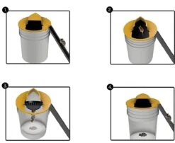 Merkloos Muizenval Diervriendelijke - Muizenval Emmer - Rattenval - Mouse Trap - Rat Trap - Muizenverjager - Ongediertebestrijding -Tuinverzorgings Winkel 1200x983 3