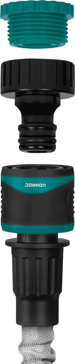 VONROC Tuinslang – Uitrekbare tuinslang 20 meter – Incl. aansluitingen, muursteun, spuitstuk en broespistool VONROC Tuinslang – Uitrekbare Tuinslang 20 Meter – Incl. Aansluitingen, Muursteun, Spuitstuk En Broespistool -Tuinverzorgings Winkel