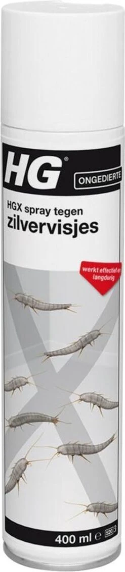 HGX Spray Tegen Zilvervisjes - 13463N - 400ml - Effectief Tegen Zilvervisjes - Vlekvrij - Werkt Tot 6 Weken 6 HGX Spray Tegen Zilvervisjes - 13463N - 400ml - Effectief Tegen Zilvervisjes - Vlekvrij - Werkt Tot 6 Weken -Tuinverzorgings Winkel 264x1200