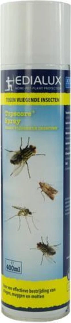EDIALUX Topscore Spray 400 Ml Tegen Vliegen - Muggen - Motten -Tuinverzorgings Winkel 266x1200