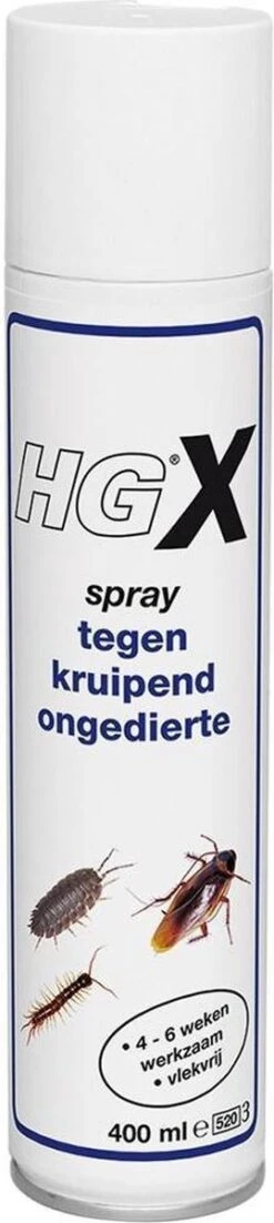 HGX Spray Tegen Kruipend Ongedierte - 12910N - 400ml - Zeer Krachtig Middel - Vlekvrij - Werkt Tot 6 Weken 7 HGX Spray Tegen Kruipend Ongedierte - 12910N - 400ml - Zeer Krachtig Middel - Vlekvrij - Werkt Tot 6 Weken -Tuinverzorgings Winkel 269x1200
