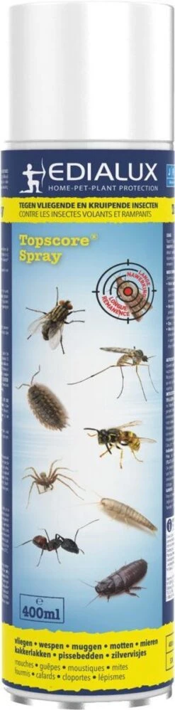 EDIALUX Topscore Spray 400 Ml Tegen Vliegen - Muggen - Motten