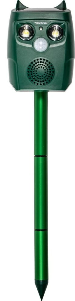 Professionele Ultrasone Kattenverjager Op Zonneenergie - Waterdicht - Kattenverdrijver - Vogelverjager -. Werkt Op Zonne-energie Met Oplaadbare Accu (incl). Verdrijft Katten -Tuinverzorgings Winkel 300x1200 2