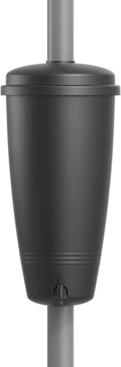 Elho Green Basics Rain Catcher 33 - Regenton Voor Balkonbuiten - Ø 33.5 X H 73.5 Cm - Zwart/Living Black -Tuinverzorgings Winkel 396x1200 1