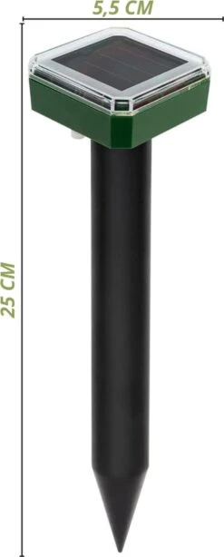 Slimshop Mollenverjager Muizenverjager Kattenverjager Ultrasone Verjagers - Mollen - Mollenbestrijding - Zonne Energie - 2 Stuks -Tuinverzorgings Winkel 483x1200