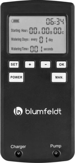 Blumfeldt Greenkeeper Automatisch Bewateringssysteem - Besproeiingscomputer - Druppelsysteem - Bewateringsautomaat Ideaal Tijdens Vakantie - Voor 60 Potplanten -Tuinverzorgings Winkel 552x1200 3