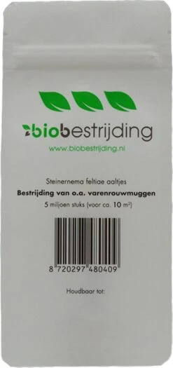 Rouwvliegjes Voordelig Bestrijden - 10m² Met Aaltjes Of Circa 20 Kamerplanten - Aaltjes Tegen Rouwvliegjes - Biologisch Bestrijden Van Rouwvliegen - Bestrijd Poppen Van Trips, Larven Van Taxuskever, Fruitmot - 5 Miljoen Aaltjes