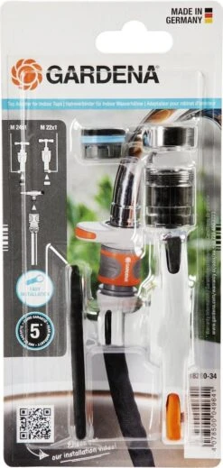 GARDENA Kraanverbindingsstuk Binnenshuis -Tuinverzorgings Winkel 571x1200 2