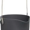 Elho B.for Swing 18 Hangpot - Bloempot Voor Binnen - Ø 18.0 X H 16.5 Cm - Zwart/Antraciet -Tuinverzorgings Winkel 580x1200