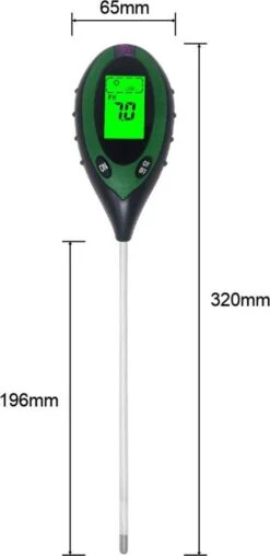 Vochtmeter Planten - 4 In 1 - Vochtmeter - Watermeter - PH-meter - Vochtigheidsmeter Planten - Grondmeter - Watermeter Voor Kamerplanten- Groen - Incl. Batterij 8 Vochtmeter Planten - 4 In 1 - Vochtmeter - Watermeter - PH-meter - Vochtigheidsmeter Planten - Grondmeter - Watermeter Voor Kamerplanten- Groen - Incl. Batterij -Tuinverzorgings Winkel 583x1200