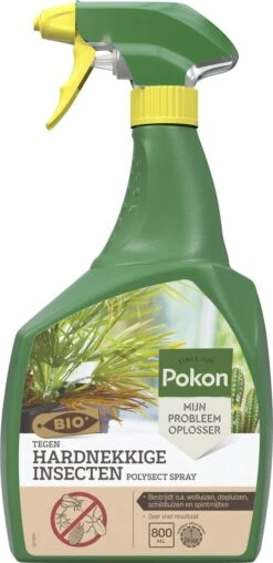Pokon Bio Tegen Hardnekkige Insecten Spray - 800ml - Kant-en-klaar - Zichtbaar Effect Binnen 24 Uur - Bestrijdt O.a. Wolluizen, Dopluizen, Schildluizen En Spintmijten -Tuinverzorgings Winkel 584x1200 2