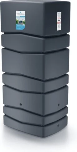 Prosperplast Regenton Aqua Tower 650 Liter - Antraciet -Tuinverzorgings Winkel 611x1200 3