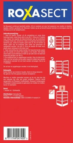 Roxasect Mottenval Pouch - Mottenbestrijding - Ongedierteval - 1 Stuks -Tuinverzorgings Winkel 612x1200 1