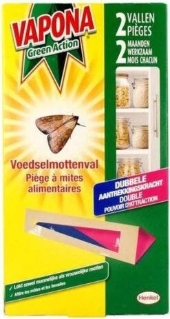 Vapona Voedselmottenval - Voedelsmotten Bestrijden - 2 Stuks -Tuinverzorgings Winkel 640x1200