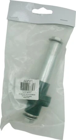 Benson As Voor Kruiwagenwiel 128 Mm X Ø 20 Mm - Inclusief Stofkappen -Tuinverzorgings Winkel 655x1200