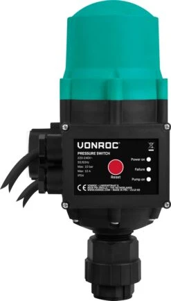 VONROC Hydrofoorpomp / Automatische Pomp - 1000W - 3500l/h - Met Drukschakelaar - Droogloopbeveiliging - Voor Besproeien En Huishoudwater 6 VONROC Hydrofoorpomp / Automatische Pomp - 1000W - 3500l/h - Met Drukschakelaar - Droogloopbeveiliging - Voor Besproeien En Huishoudwater -Tuinverzorgings Winkel 683x1200 5