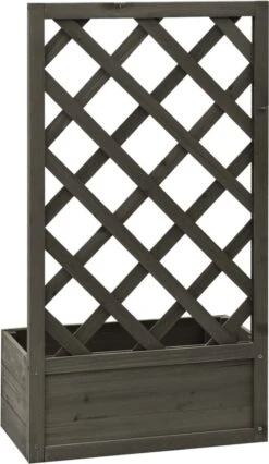 VidaXL Latwerkplantenbak 50x25x90 Cm Massief Vurenhout Grijs 5 VidaXL Latwerkplantenbak 50x25x90 Cm Massief Vurenhout Grijs -Tuinverzorgings Winkel 696x1200 2