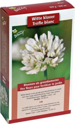 Buzzy® Groenbemester Witte Klaver - 100 Gram