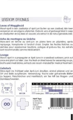 Hortitops Zaden - Lavas -Tuinverzorgings Winkel 730x1200