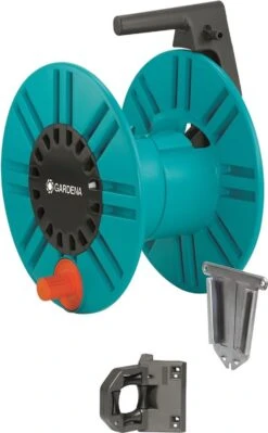 GARDENA - Wandslanghouder 60 Met Slanggeleider - Slanghouder - Maximale Capaciteit 60 Meter -Tuinverzorgings Winkel 742x1200