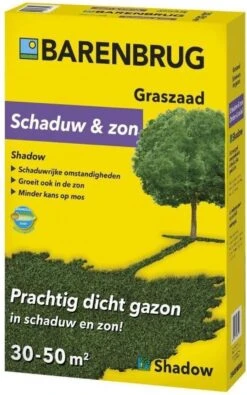 Barenbrug Schaduw & Zon Graszaad 1kg 30 Tot 50m²