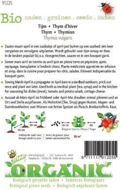 Buzzy® Organic - Tijm (BIO) -Tuinverzorgings Winkel 761x1200 1