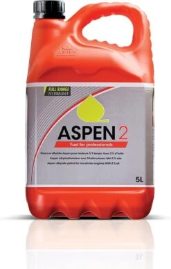 Aspen 2 FRT 5 Liter Schone Alkylaatbenzine Voor Tweetaktmotoren -Tuinverzorgings Winkel 765x1200