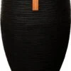 Capi Europe - Vaas Elegant Deluxe Rib NL - 40x60 - Zwart - Voor Binnen En Buiten - KBLR1131 1 Capi Europe - Vaas Elegant Deluxe Rib NL - 40x60 - Zwart - Voor Binnen En Buiten - KBLR1131 -Tuinverzorgings Winkel 768x1200 1