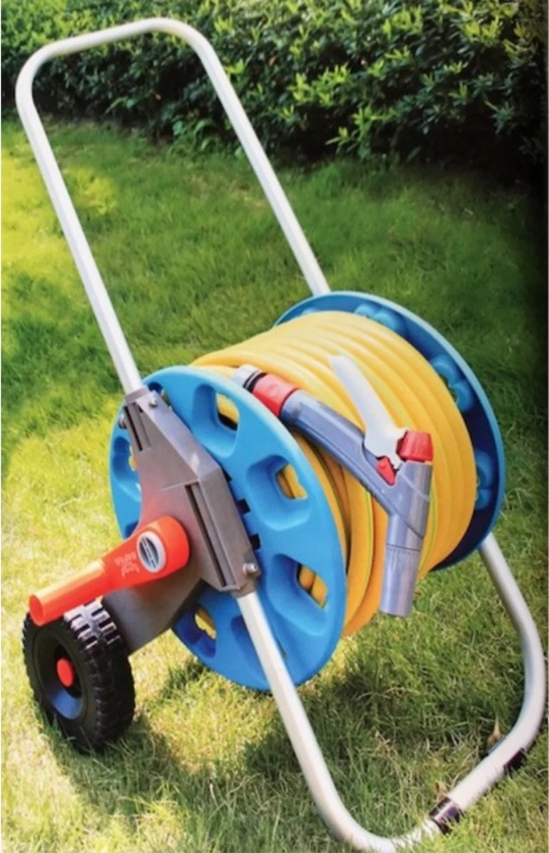 Slangenwagen Met 50 Meter Tuinslang | Eagle Garden | Incl. Spuitkopstuk en Connectors | Geel Slangenwagen Met 50 Meter Tuinslang | Eagle Garden | Incl. Spuitkopstuk En Connectors | Geel -Tuinverzorgings Winkel 772x1200 2