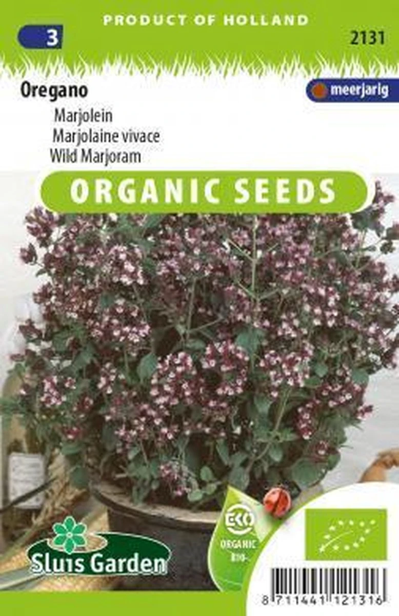 Sluis Garden - Oregano Biologisch (Origanum vulgare) Sluis Garden - Oregano Biologisch (Origanum Vulgare) -Tuinverzorgings Winkel 778x1200 8
