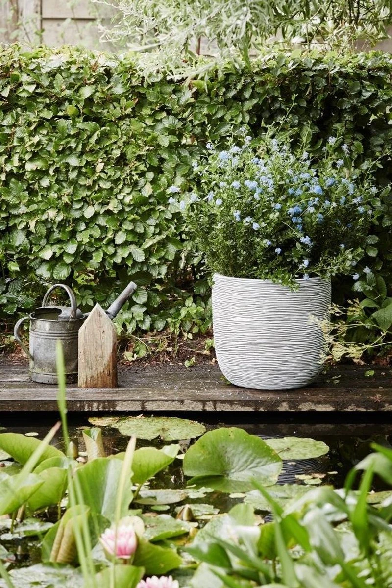 Capi Europe - Bloempot bol Rib NL - 35x34 - Ivoor - Voor binnen en buiten - KOFI932 Capi Europe - Bloempot Bol Rib NL - 35x34 - Ivoor - Voor Binnen En Buiten - KOFI932 -Tuinverzorgings Winkel 800x1200 154