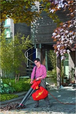 WOLF-Garten Elektrische Bladblazer LBV 2600 E - Motor 2600 Watt - Opvangzak 50 Liter - Reductie Ratio 10:1 -Tuinverzorgings Winkel 802x1200