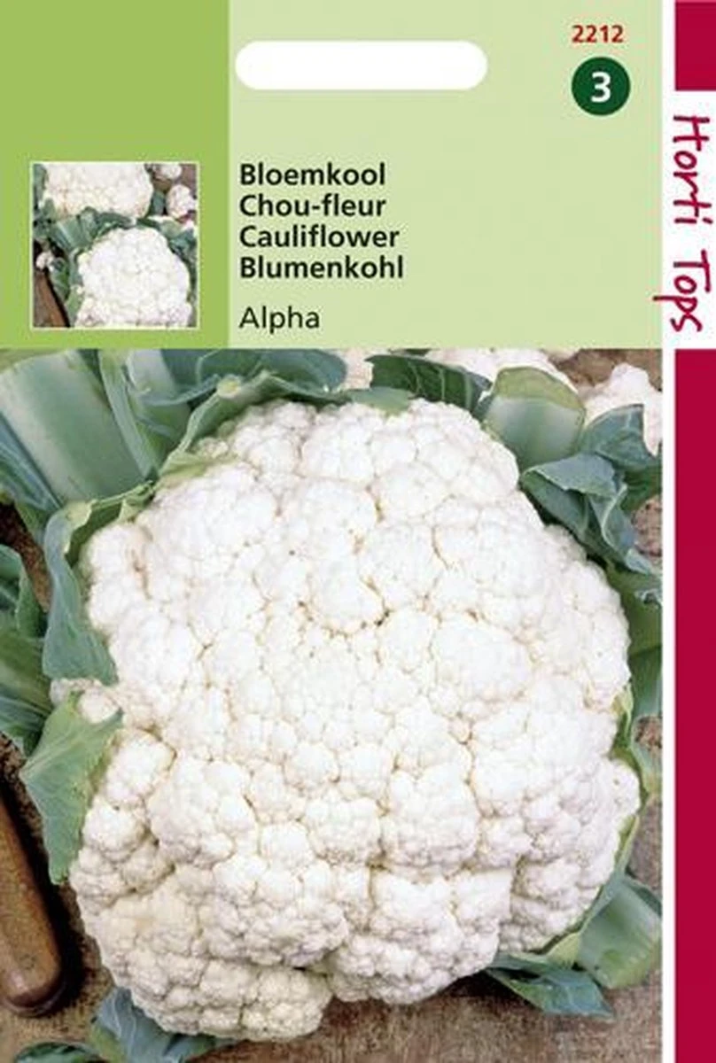 Hortitops Zaden - Bloemkool Alpha 7 Hortitops Zaden - Bloemkool Alpha 7 -Tuinverzorgings Winkel 808x1200 4