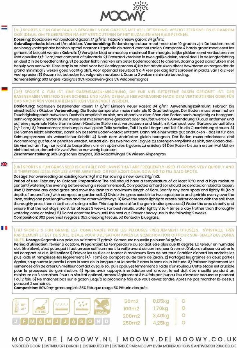 Speel en Sport Graszaad voor 50m² Gras | Bestendig tegen Intensief Gebruik | Gazon voor Sporten & Spelen Speel En Sport Graszaad Voor 50m² Gras | Bestendig Tegen Intensief Gebruik | Gazon Voor Sporten & Spelen -Tuinverzorgings Winkel 815x1200 5
