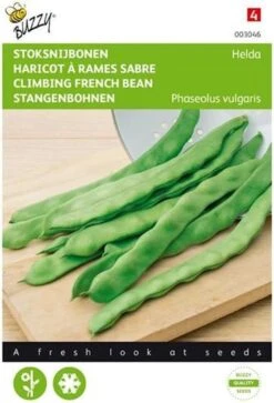 Klimmende Snijboon/ Stoksnijboon Helda 25 Gram