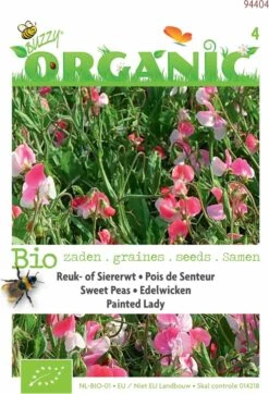 Buzzy® Organic Lathyrus, Reuk- Of Siererwt Painted Lady(BIO) -Tuinverzorgings Winkel 818x1200 4